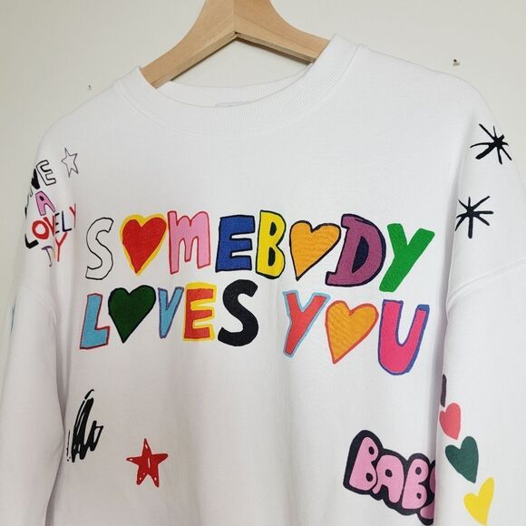 The Mayfair Group colab @iscreamcolour Somebody Loves You Legacy Crewneck O/S - Picture 5 of 13
